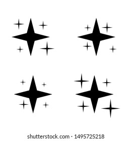 star pattern isolated on white background. vector illustration