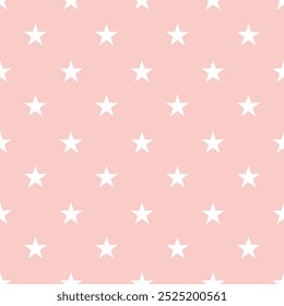 Star Muster nahtlos und zeitlos Baby Rosa