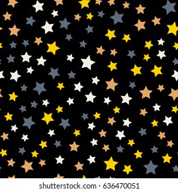 Star pattern. Seamless vector