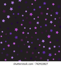 Star pattern. Seamless vector