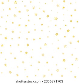 Star pattern. Seamless vector stars background. Cute festive Christmas and holidays ornament
