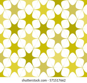 Star pattern in shades of gold