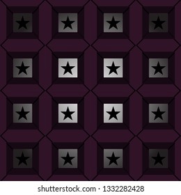 star pattern with stunning effects, suitable for various purposes, such as fabric and paper printing