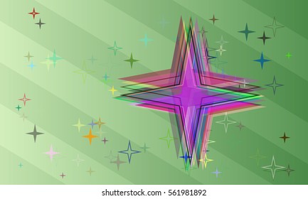star pattern texture
