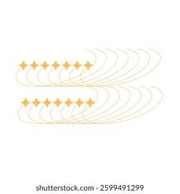 star pattern vector design in white background