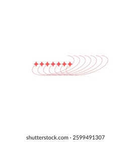 star pattern vector design in white background