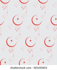 Star pattern. Vector illustration