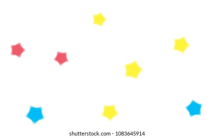 Star pattern, white background. Stylish vector illustration. Modern geometric star pattern background. Holiday background, monochrome randomly abstract vector texture with stars.