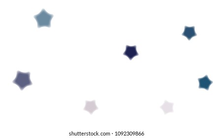 Star pattern, white background. Stylish vector illustration. Modern geometric star pattern background. Holiday background, monochrome randomly abstract vector texture with stars.