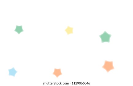 Star pattern, white background. Stylish vector illustration. Modern geometric star pattern background. Holiday background, monochrome randomly abstract vector texture with stars.