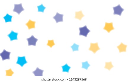 Star pattern, white background. Stylish vector illustration. Modern geometric star pattern background. Holiday background, monochrome randomly abstract vector texture with stars.