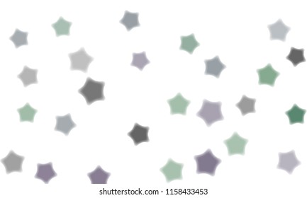Star pattern, white background. Stylish vector illustration. Modern geometric star pattern background. Holiday background, monochrome randomly abstract vector texture with stars.