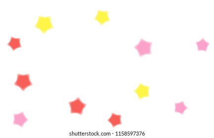 Star pattern, white background. Stylish vector illustration. Modern geometric star pattern background. Holiday background, monochrome randomly abstract vector texture with stars.