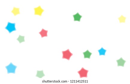 Star pattern, white background. Stylish vector illustration. Modern geometric star pattern background. Holiday background, monochrome randomly abstract vector texture with stars.