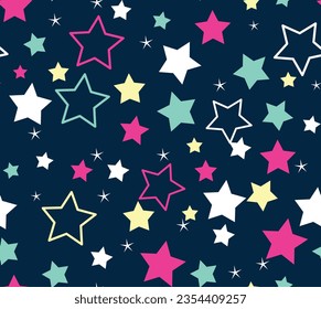 star patterns design sleepwear texture