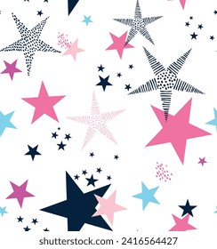 star  patterns for girl design 