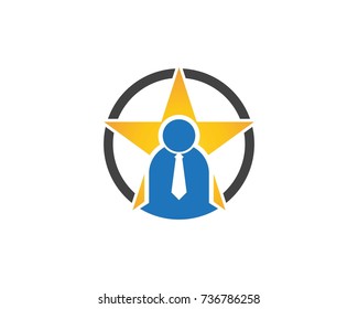 Star people logo design