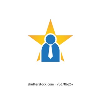 Star people logo design