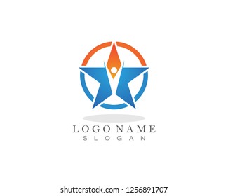 Star People Logo design vector