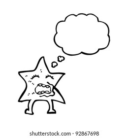 caricatura de una persona estrella