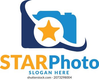 Star Photo Logo Free Vector Download