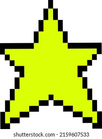 Star Pixel can be used fo describe life in games or bookmarks.