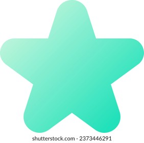 Star pixel perfect flat gradient two-color ui icon. Choose favourite products. Evaluation online. Simple filled pictogram. GUI, UX design for mobile application. Vector isolated RGB illustration