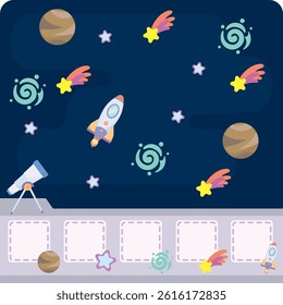 Star and Planet Counting Game