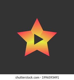 Star Player Player Vector Design