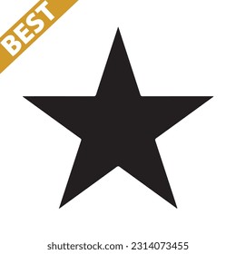 star PNG icon vector illustration