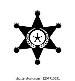 star police badge icon