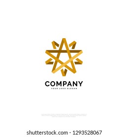star premium logo design template. creative sign. Universal vector icon. - Vector