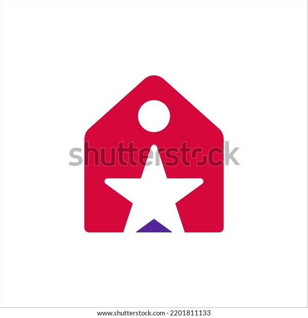Star Price Tag Logo Design Vector Stock Vector (Royalty Free ...