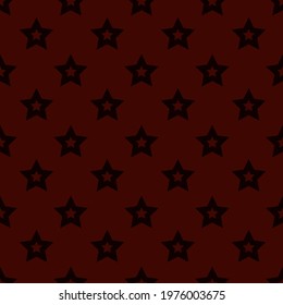 star print, vector seamless pattern for clothing or print