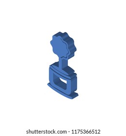 Star Prize isometric left top view 3D icon