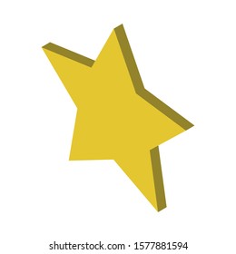 star quality mark isolated icon vector illustration design