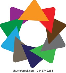 A star in rainbow colors
Vector Formats