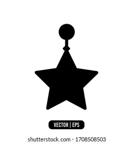 Star Ramadhan Icon. Isolated on white background