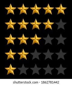 Fondo de Star rank. EPS10 de ilustración vectorial