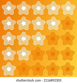 Star rating element. Grade, rank, ranking concept. Feedback, customer satisfaction icon, vector