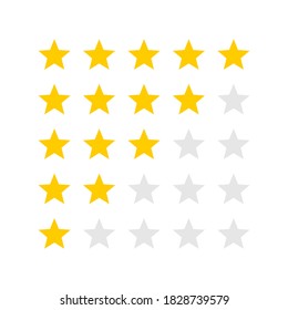 Star Rating Symbol: Digital Theme, Technology Theme, Business Theme, Infografiken und andere grafische Objekte.