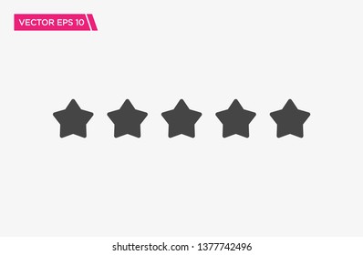 Star Rating Icon, Vector EPS10