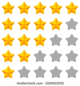 star rating icon vector illustration Isolated badge for website or use as infographics
