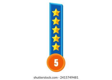 Star Rating Review Comment Sticker