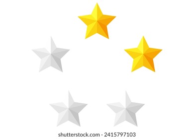 Star Rating Review Comment Sticker