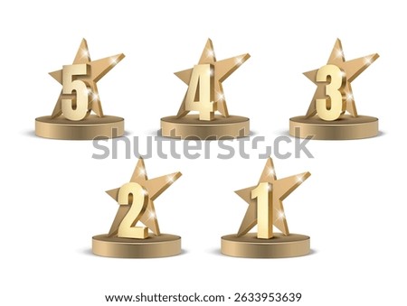 Star rating. star Symbol or emblem. vector illustration
