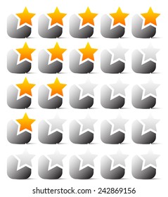 Star rating template