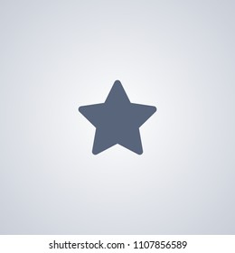 Star, rating, vector best flat icon on white background , EPS 10