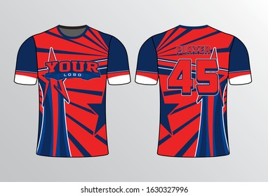STAR AND RAYS WRAPPING ALLOVER STYLISH SHIRT