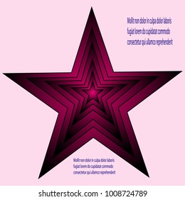 Star red color, great for reducing background light.